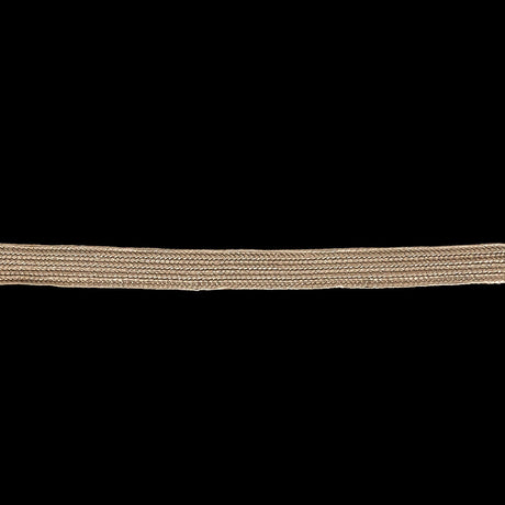 Lustrous Taupe Soutache Trim - 0.25"