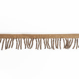 Honey Brown Beaded Fringe - 1.25"