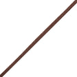 Brown and Pink Speckled Braided Cording with a Brown Lip - 0.3"