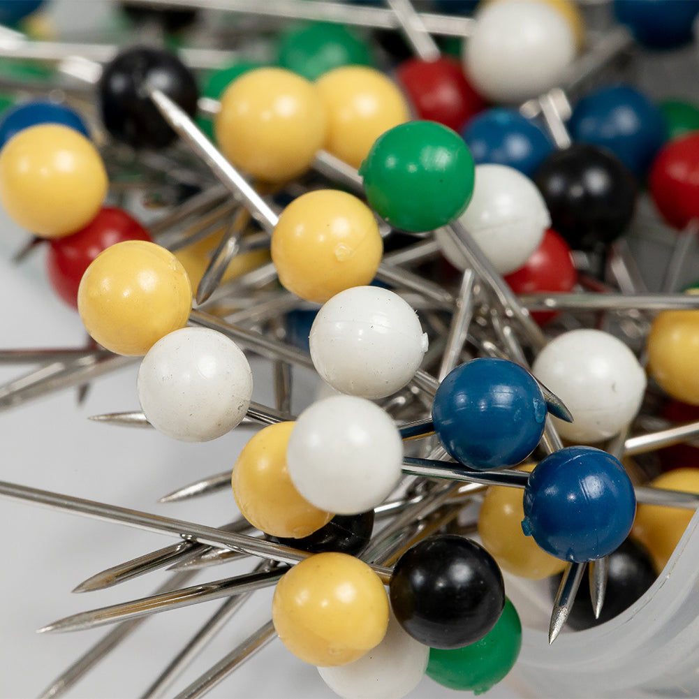 Dritz Color Ball Pins 100 Ct - 1 1/16 Inch