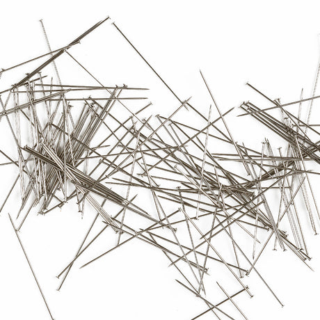 Dritz Super Fine Nickel Plated Steel Pins 250 Ct - 1-1/4"