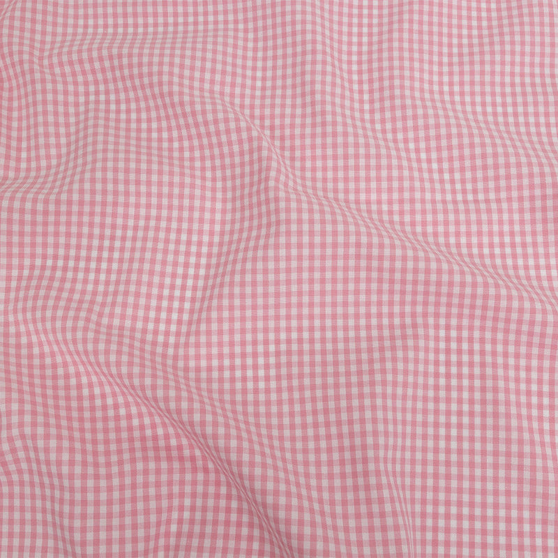 Organic Cotton Gingham 0.125" - Pink - Campinas Collection