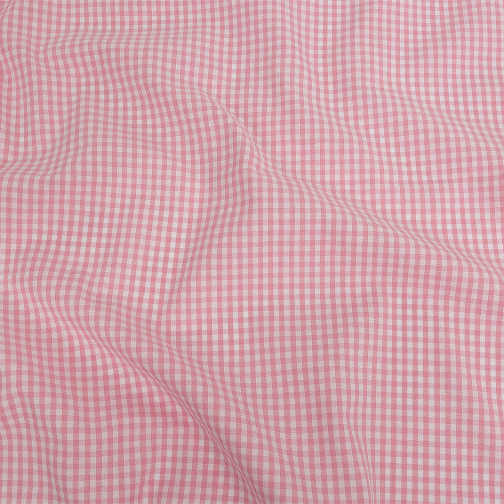 Organic Cotton Gingham 0.125" - Pink - Campinas Collection