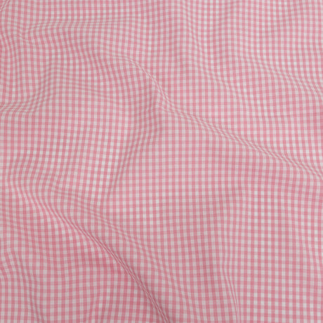 Organic Cotton Gingham 0.125" - Pink - Campinas Collection