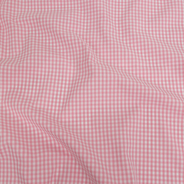 Organic Cotton Gingham 0.125" - Pink - Campinas Collection