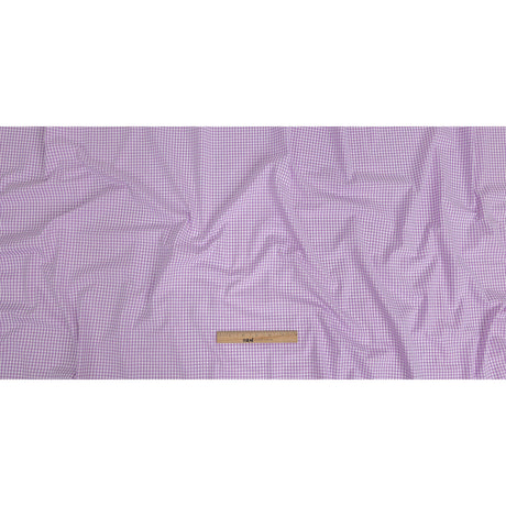 Organic Cotton Gingham 0.125" - Lavender - Campinas Collection