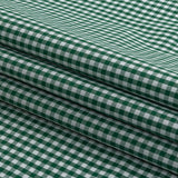 Organic Cotton Gingham 0.125" - Emerald - Campinas Collection