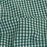 Organic Cotton Gingham 0.125" - Emerald - Campinas Collection