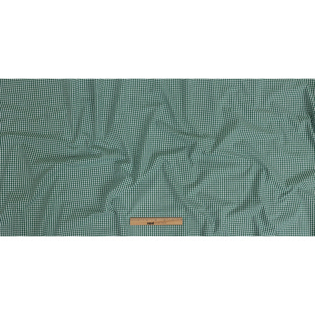 Organic Cotton Gingham 0.125" - Emerald - Campinas Collection