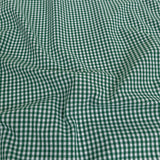 Organic Cotton Gingham 0.125" - Emerald - Campinas Collection