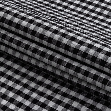 Cotton Gingham 0.25" - Black - Londrina Collection