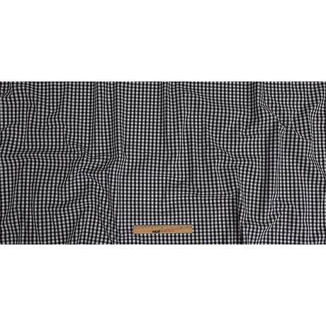 Cotton Gingham 0.25" - Black - Londrina Collection