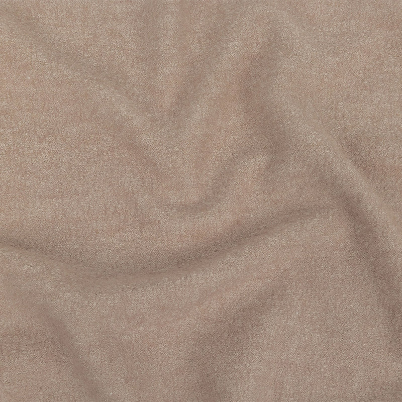Boiled Wool Coating Fabric - Shell and Ivory Marbled - Ketil Collection