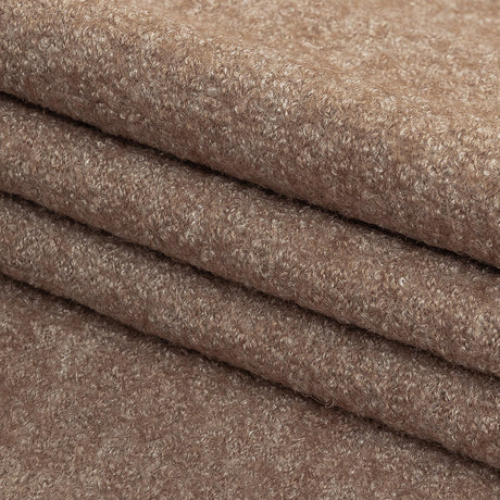 Boiled Wool Coating Fabric - Oatmeal Marbled - Ketil Collection