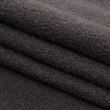 Boiled Wool Coating Fabric - Charcoal Gray - Ketil Collection