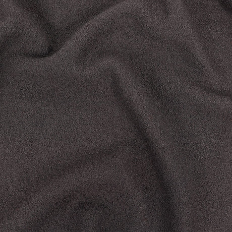 Boiled Wool Coating Fabric - Charcoal Gray - Ketil Collection
