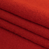 Boiled Wool Coating Fabric - Hot Coral - Ketil Collection