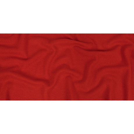 Boiled Wool Coating Fabric - Hot Coral - Ketil Collection