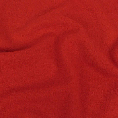 Boiled Wool Coating Fabric - Hot Coral - Ketil Collection