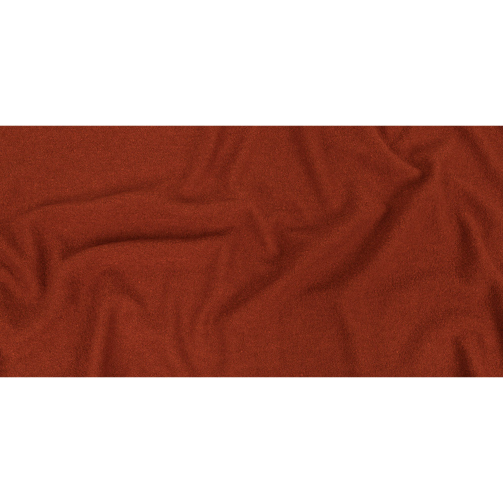 Boiled Wool Coating Fabric - Terracotta - Ketil Collection