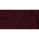 Boiled Wool Coating Fabric - Marbled Windsor Wine Red - Ketil Collection