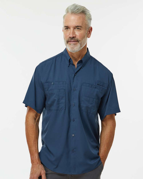 Paragon Mens outdoor performance fishing shirt with lightweight quick dry fabric
