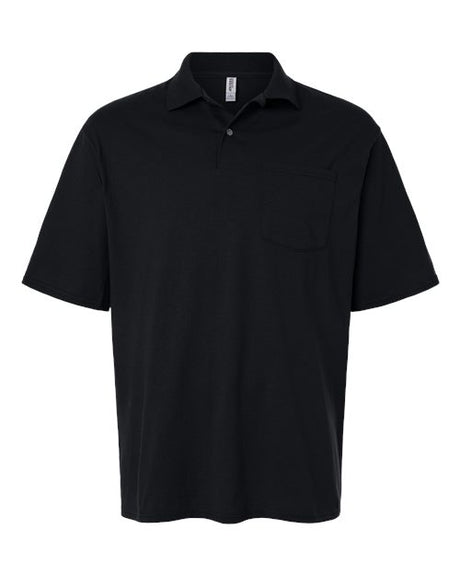 JERZEES® Men’s Dri-Power Polo with Pocket Moisture Wicking Performance T-Shirt
