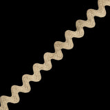 Beige Ric Rac Trimming - 0.375"