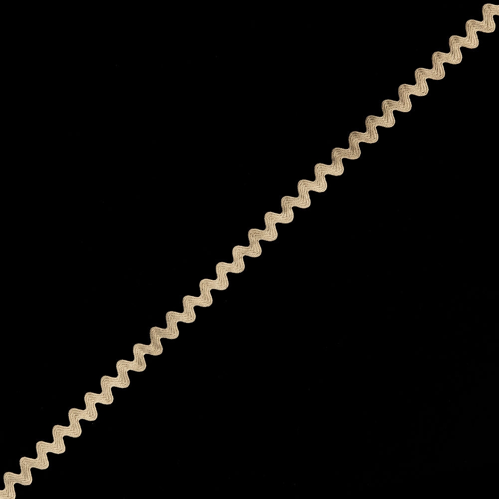 Beige Ric Rac Trimming - 0.375"