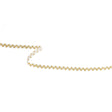 White and Metallic Gold Gimp Braided Trim - 0.375"