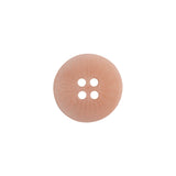 Transparent and Peach Swirls 4-Hole Low Convex Top Button - 24L/15mm