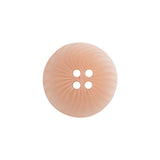Transparent and Peach Swirls 4-Hole Low Convex Top Button - 32L/20mm