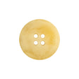 Yellow Translucent Splatter and Swirl 4-Hole Plastic Saucer Button - 33L/21mm
