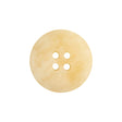 Ivory Translucent Splatter and Swirl 4-Hole Plastic Saucer Button - 33L/21mm