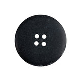 Raven Translucent Splatter and Swirl 4-Hole Plastic Saucer Button - 40L/25.5mm
