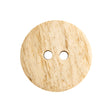 Tan and Toffee 2-Hole Low Convex Button - 40L/25.5mm