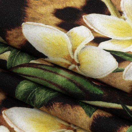 Organic Viscose Batiste - Floral and Fauna - Loreto Collection