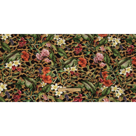Organic Viscose Batiste - Floral and Fauna - Loreto Collection