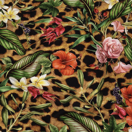Organic Viscose Batiste - Floral and Fauna - Loreto Collection