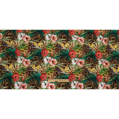 Organic Viscose Batiste - Foliage and Fauna - Loreto Collection