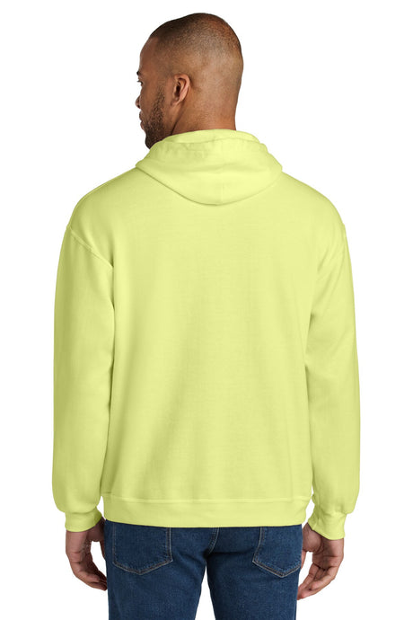 Jerzees® Ultimate Unisex CVC Ring Spun Long Sleeve Hooded Sweatshirt