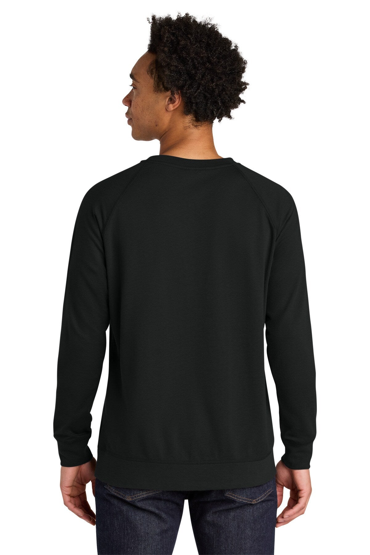 Next Level® Unisex Laguna Raglan Crewneck Long Sleeve Sweatshirt