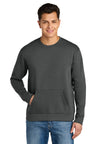 Next Level® Santa Barbara Pocket Crewneck Long Sleeve Sweatshirt