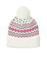 Port Authority® Alpine Pom Beanie