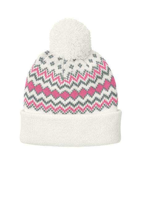 Port Authority® Alpine Pom Beanie