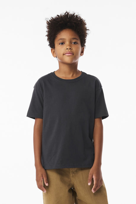 BELLA+CANVAS® Youth Heavyweight Short Sleeve Crewneck Tee