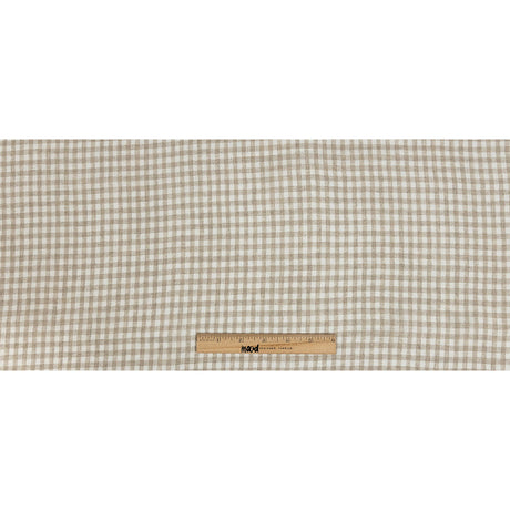 Linen Gingham - Natural and White - Torres Collection