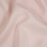 Medium Weight Linen Woven with Metallic Foiling - Light Pink and Silver - Bianca Collection