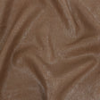 Medium Weight Linen Woven with Metallic Foiling - Raw Umber and Silver - Bianca Collection