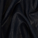 Medium Weight Linen Woven with Metallic Foiling - New Indigo and Gold - Bianca Collection